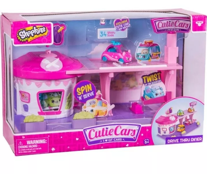 Cutie Cars Drive Thru Diner SHOPKINS Season 1 Moose Toys - Used on eBid  United States