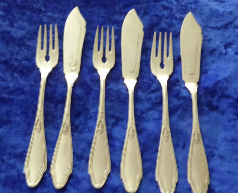 BSF Besteck Fischbesteck für 3 Personen Jugendstil 90er vers. Art.464/07.22