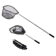 RESTCLOUD Fishing Landing Net with D: Strong Stainless Handle, 48" Full