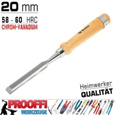 20mm Breite Qualitäts Stechbeitel Stecheisen Schnitzmesser Beitel Chrom-Vanadium