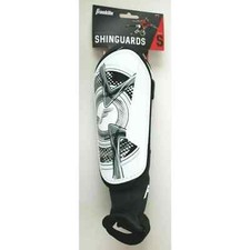 Franklin Peewee Soccer Shin Guard  Size Small  Up to 4'7"  White