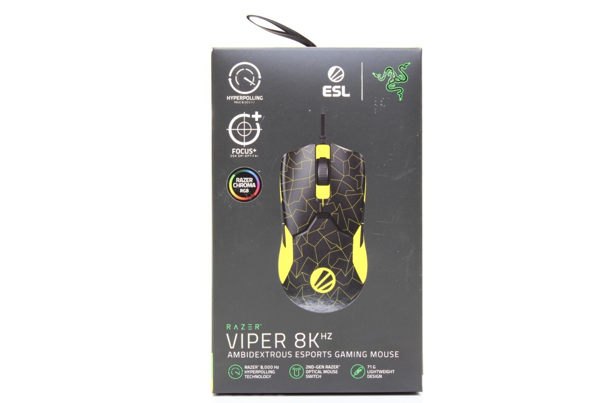 🐍 Razer RZ01-0358 Viper 8KHz 2nd Gen Ambidextrous Esports
