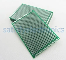 5PCS Double Side Protoboard Circuit Universal Prototype PCB Board 8cmx12cm DIY