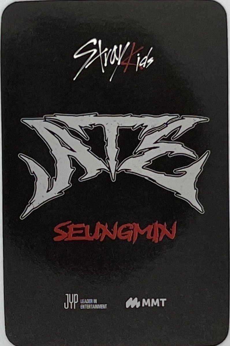 Stray Kids ATE MMT Video Call Event Benefit Official Photocard