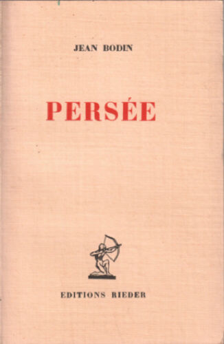 Persée/ edition originale 1/14 sur japon | Bodin Jean | Très bon état - Photo 1/1