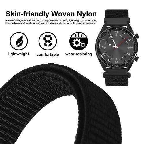 Correas de repuesto para reloj deportivo de nailon WOCCI 3 piezas 18 mm 20 mm 22 mm - Imagen 33 de 200