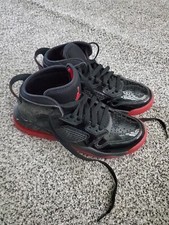 Air Jordans Mars 270 Boys 5.5Y Black Anthracite Gym Red BQ6508-006 Shoes Hi Tops