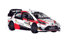 Toyota Yaris WRC 2019 Tänak And Järveoja Rare Rally Diecast Car Scale 1:43