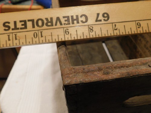 Vintage 1939 Great Bear made with Spring Water Wooden Advertising Crate - Picture 10 of 11
