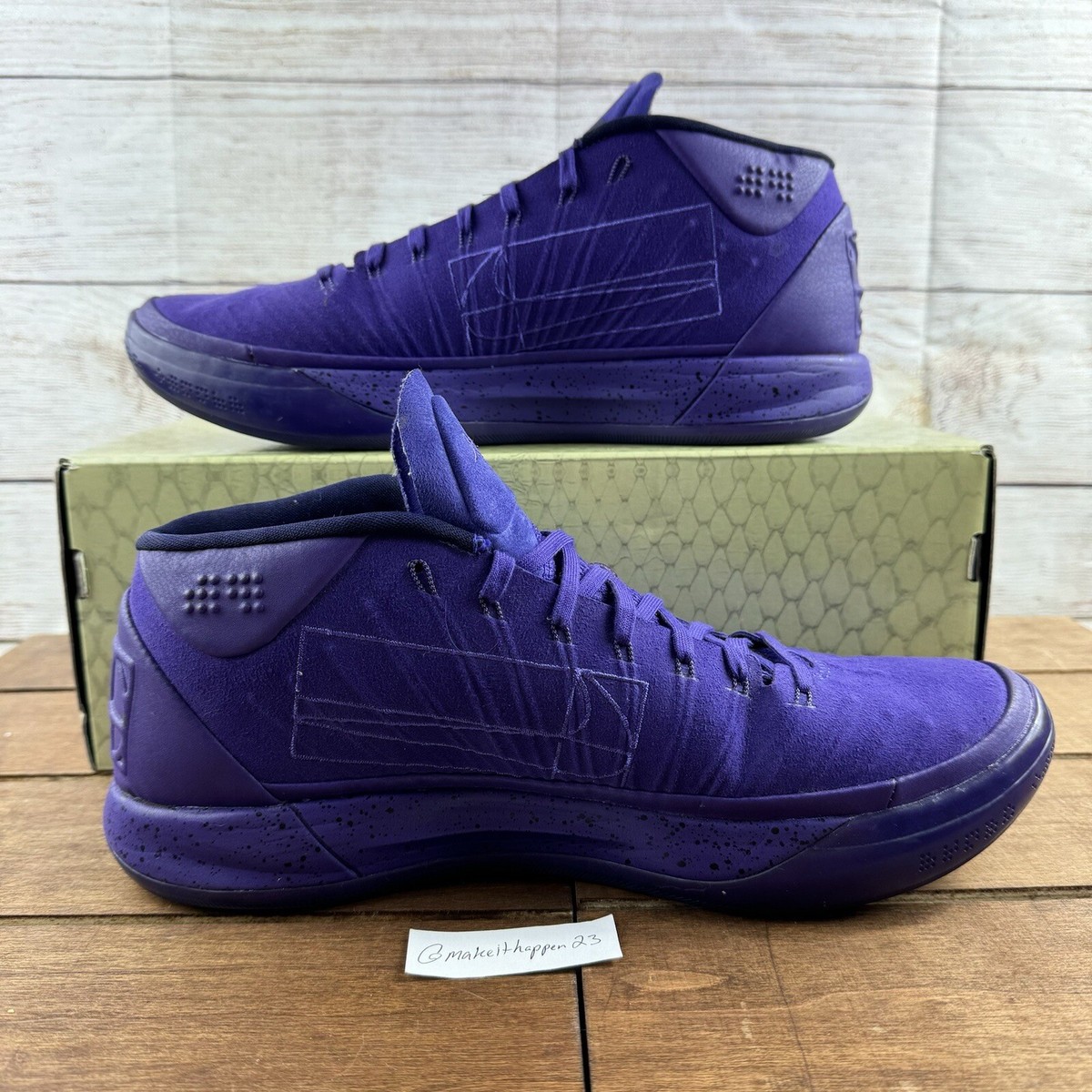 Nike Kobe A.D. Mid 'Fearless' Purple Black Kobe 922482-500 Men
