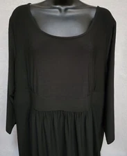 Monroe & Main Womens Dress Size 1X Black NEW