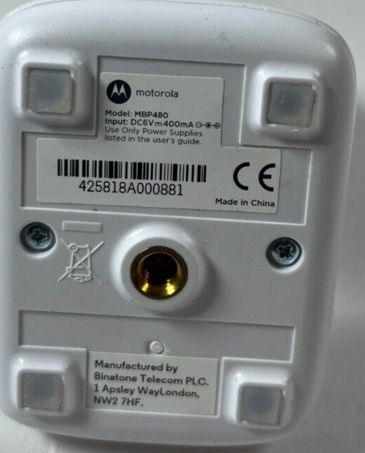 Motorola MBP 480 BaBy monitor additional CAMERA ONLY no charger