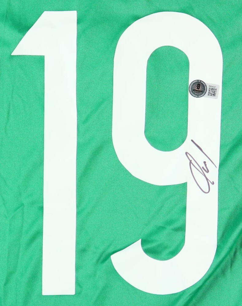 Oribe Peralta Signed Mexican Ntl. Team Soccer Jersey (Beckett