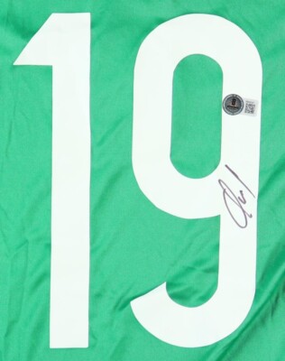 Oribe Peralta Signed Mexican Ntl. Team Soccer Jersey (Beckett