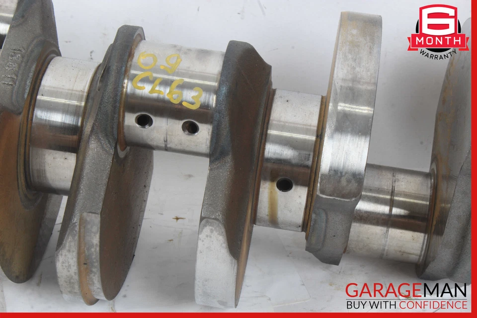07-11 Mercedes W216 CL63 E63 AMG Motor Cigüeñal Eje de la manivela OEM Foto 3 de 4