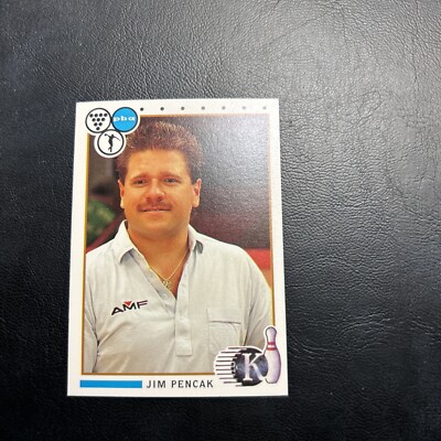Jb16 PBA Pro Bowlers KingPin Bowling 1990 #67 Jim  Pencak Mayfield Heights