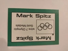 PERSPECTIVE Time Line Game MARK SPITZ 1992 card used History free ship
