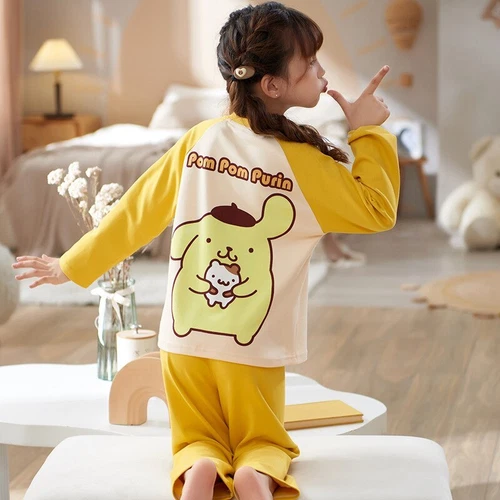 Cinnamoroll Kitty Purin Dog Kuromi PochaccoHome Clothes Girls Pajamas - Picture 4 of 42