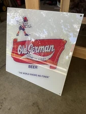 Brand New Old German Beer Sign