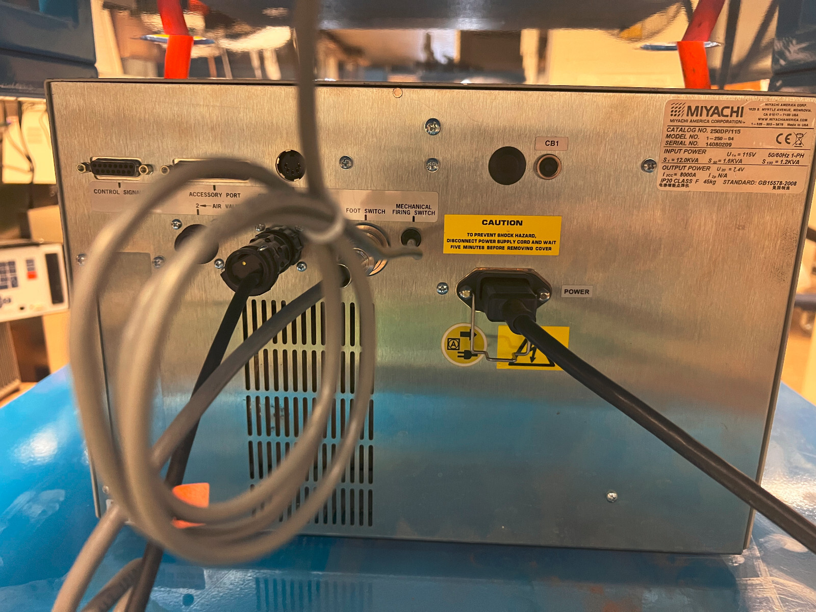 Mint – Amada / Unitek Miyachi 250DP / 250 Dual Pulse Weld Power Supply /  Wrty – ASA College: Florida