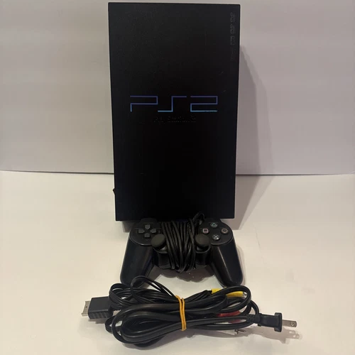 Sony PlayStation 2 PS2 Fat Console SCPH-39001 w/ Controller & Cords Tested