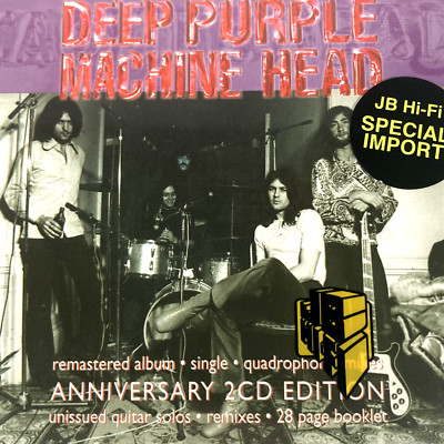 Deep Purple Machine Head 2 x CD 25th Anniversary Edition