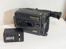 JVC GR-HF 705u Camcorder w Battery Videomovie Hand Held Untested ASIS Parts Fix