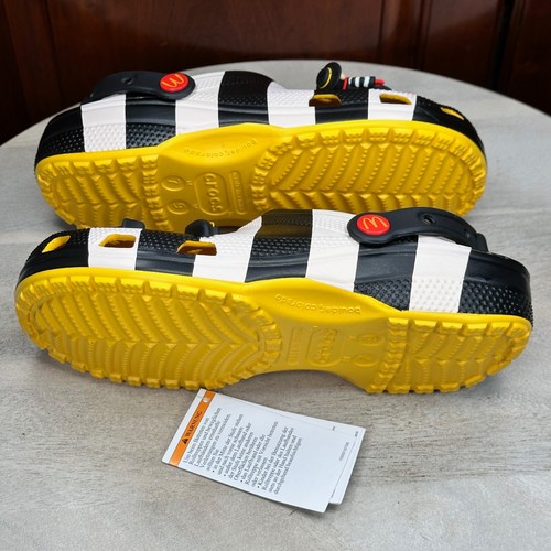 Sandali Zoccoli Classici Crocs X McDonalds Hamburglar Edizione Limitata Varie Taglie - Foto 10 di 14