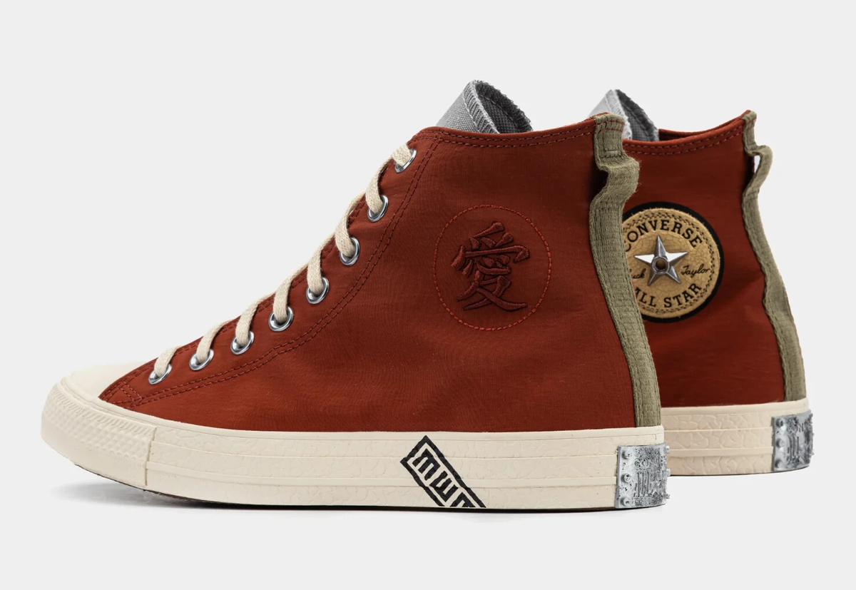 IN HAND Converse x NARUTO SHIPPUDEN 'Gaara' Chuck Taylor All