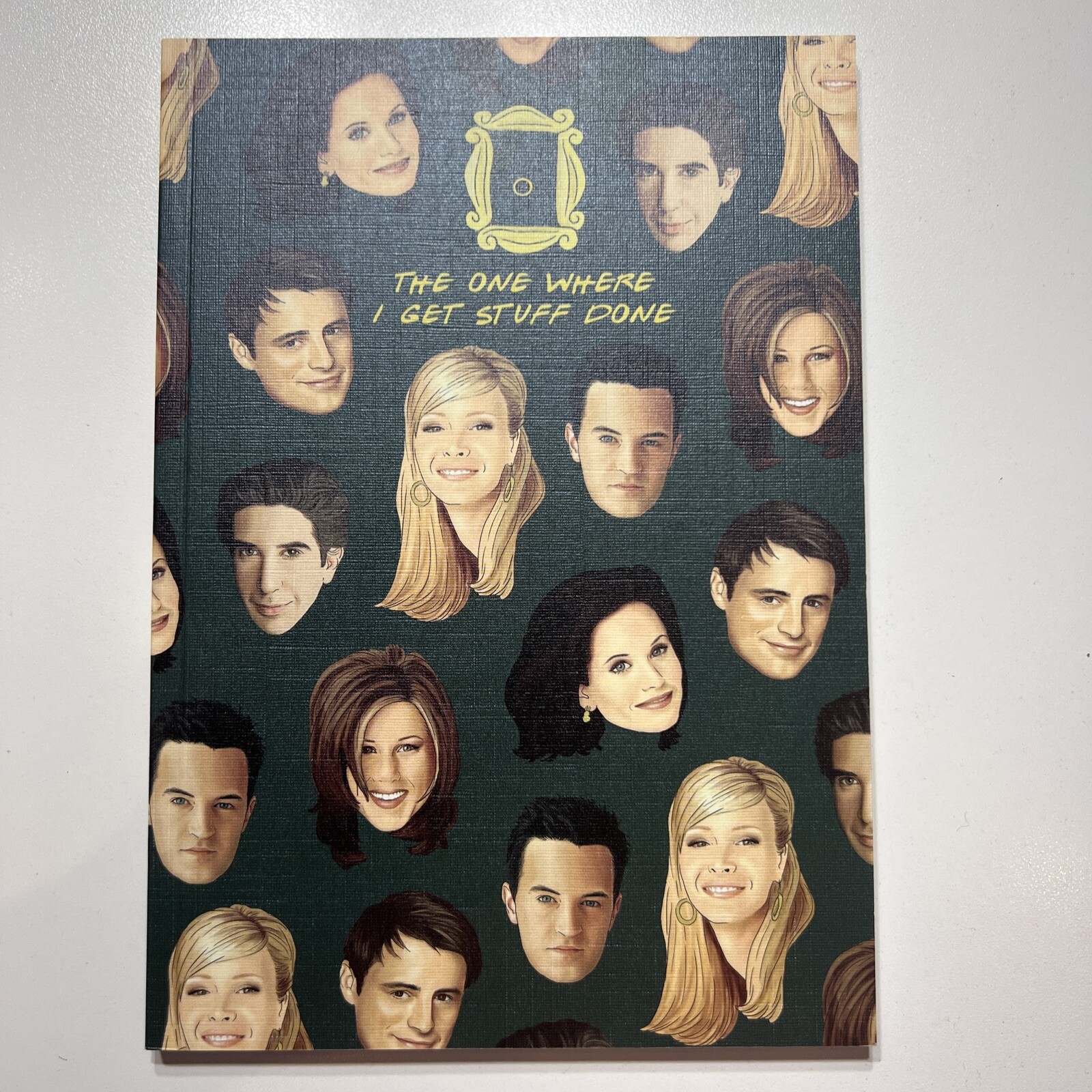 Notebook Journal Friends Central 23 TV Premium Linen Finish Soft Cover Lined NWT-image