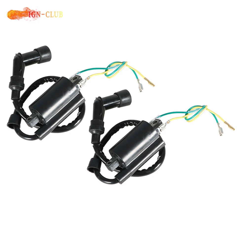 Paquete de 2 bobinas de encendido de 12 V para Honda CB350 CL350 SL350 CL450 CB450 CB500 CL500 Foto 2 de 4