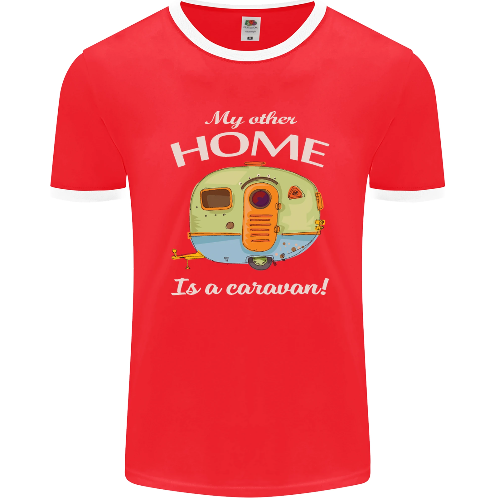 ALTRA My Other Home Is a Caravan Caravanning Maglietta Uomo Lotta FotL