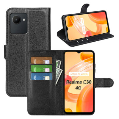 Realme C30 Handy Tasche Handyhülle Hülle Schutzhülle Klapphülle Flip Case Etui