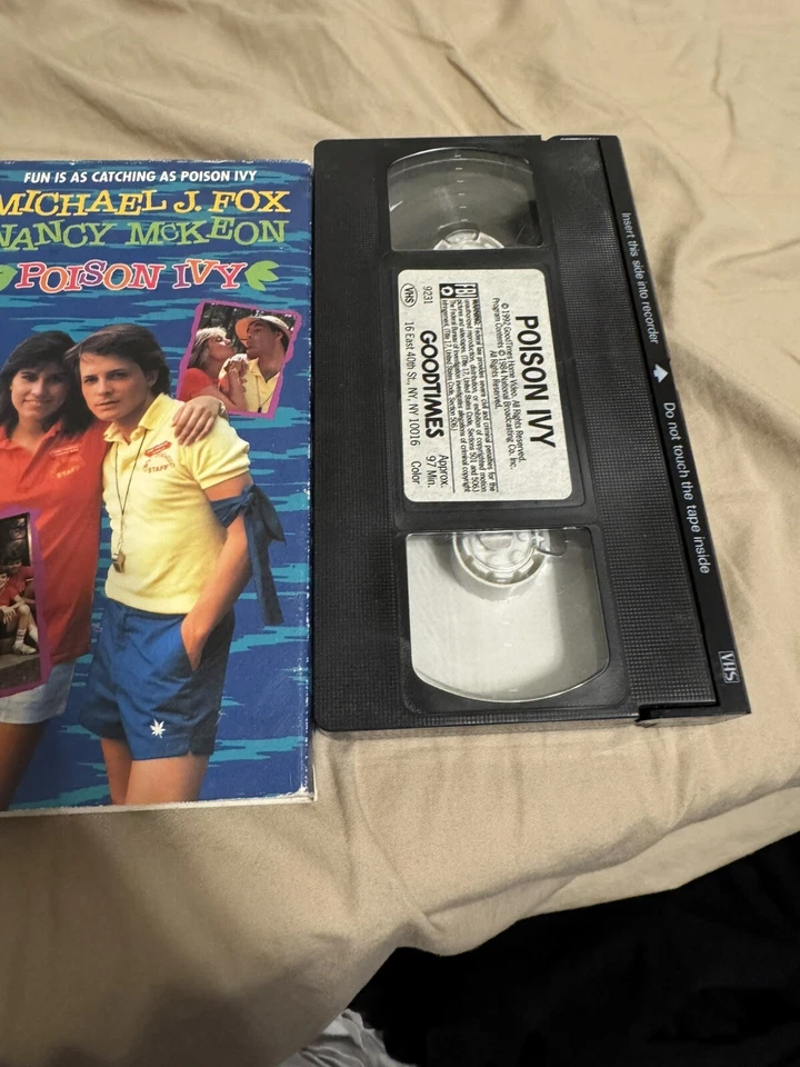 POISON IVY VHS michael j fox nancy mckeon cult movie 1992 good times home video - Image 3 of 3