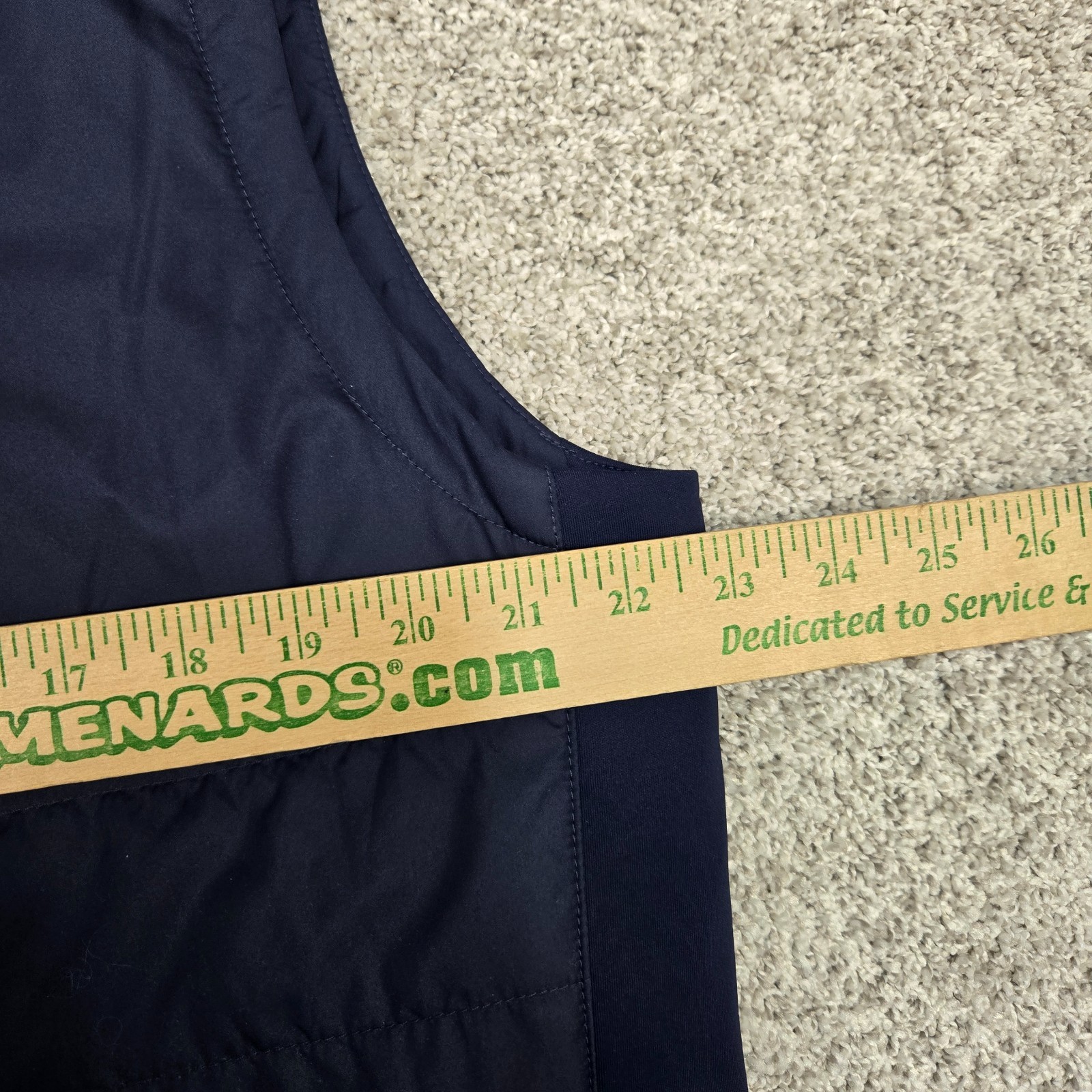 Zero Restriction Z625 Vest Blue Men's Large Orinda country club windwear NWT