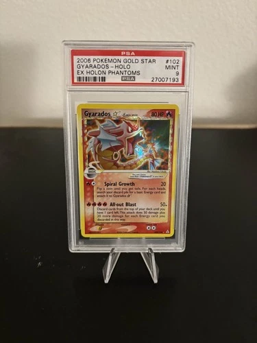 Gyarados Star (Delta Species) 102/110 Holon Phantoms Holo PSA 9