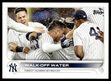 2022 Topps Walk-Off Water New York Yankees #119
