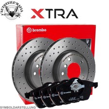 Brembo Bremsensatz Sport Xtra VORN Ø 283mm Peugeot 2008