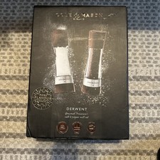 COLE  &  MASON Derwent Gourmet Precision Salt & Pepper Mill Set - Forest Wood