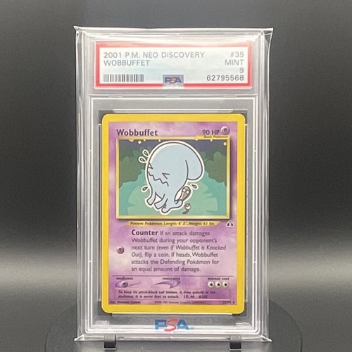Wobbuffet (Unlimited) graded PSA 9 for sale on eBay