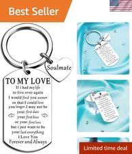To My Love Keychain - Meaningful Gifts for Every Occasion, Valentine's & More