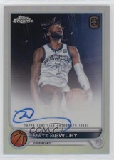 2022-23 Topps Chrome OTE Overtime Elite Matt Bewley #CA-MBE2 Auto 15wb