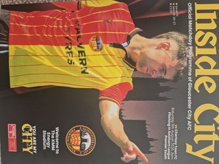 26/27 Gloucester City v Hanwell Town aug 22nd slps