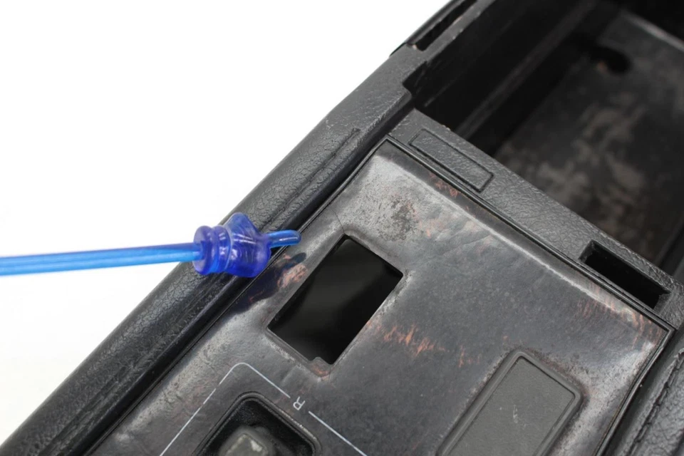 84-86 Nissan 300ZX Z31 Black Front Center Console with Mirror Switch 9693101P00 Foto 4 de 4