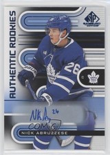 2022 SP Game Used Authentic Rookies Blue Nicholas Abruzzese Nick #165 Auto 12g7