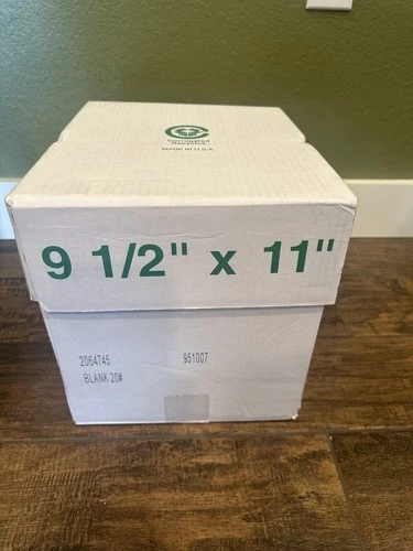 2700 Sheet 1 Part Dot Matrix Printer Paper Perforated Edge Unlined Fanfold 20#