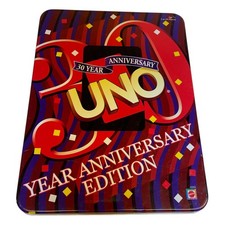 UNO 30th Year Anniversary Edition Card Game 2001