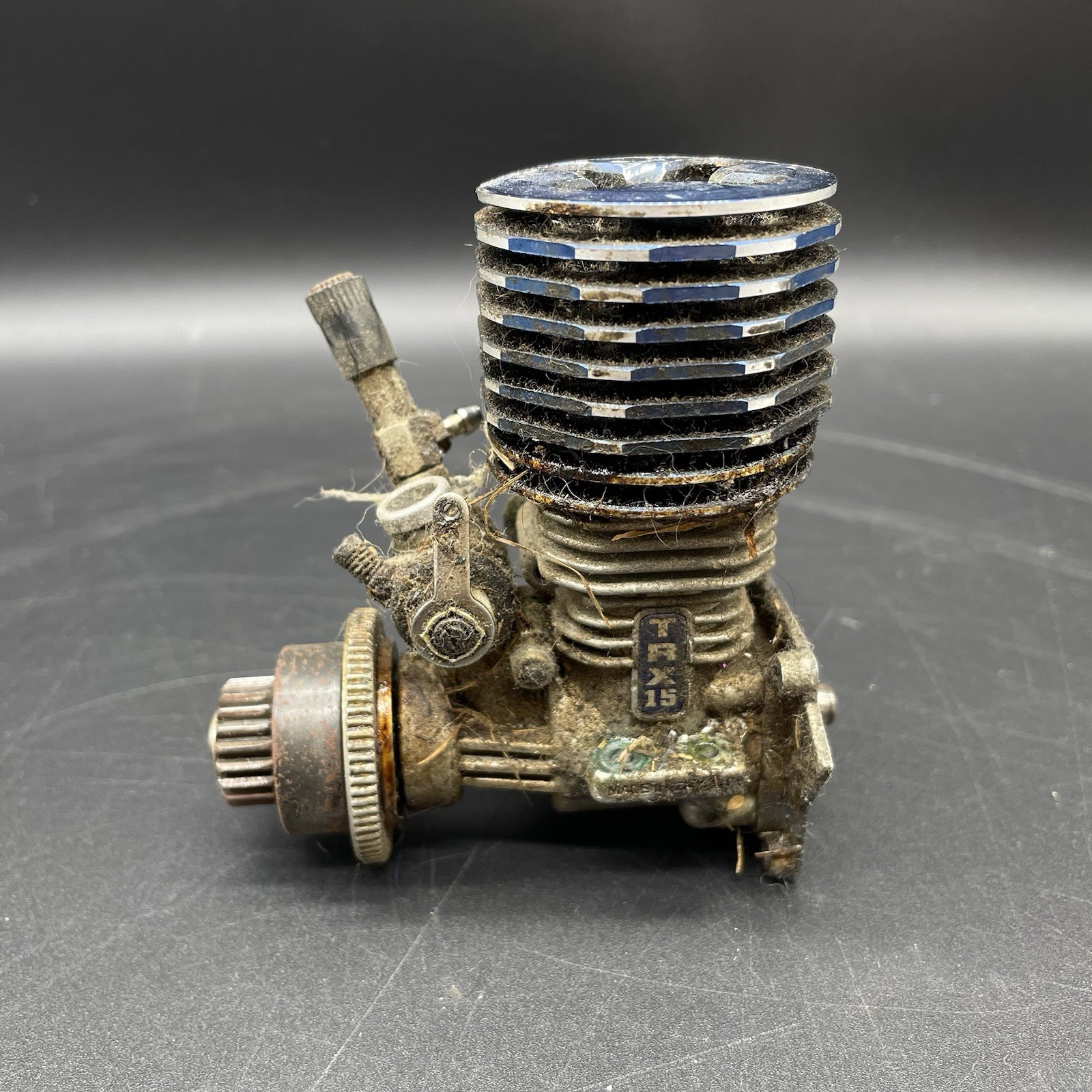 Traxxas TRX 15 .15 Nitro Glow Engine w/ Carb & Clutch Bell PARTS / REPAIR