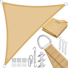 RETOURE Sonnensegel Sonnenschutz UV Sonnendach Schatten Segel 2.5x2.5x3.5m