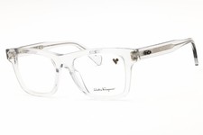 SALVATORE FERRAGAMO SF2923-050-53 Eyeglasses Frame Size 53mm 19mm 150mm GREY Men